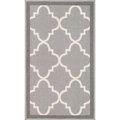 Well Woven Well Woven 6518-2S Brooklyn Trellis Modern Non Slip Washable Rug; Grey - 1 ft. 8 in. x 5 ft. 6518-2S